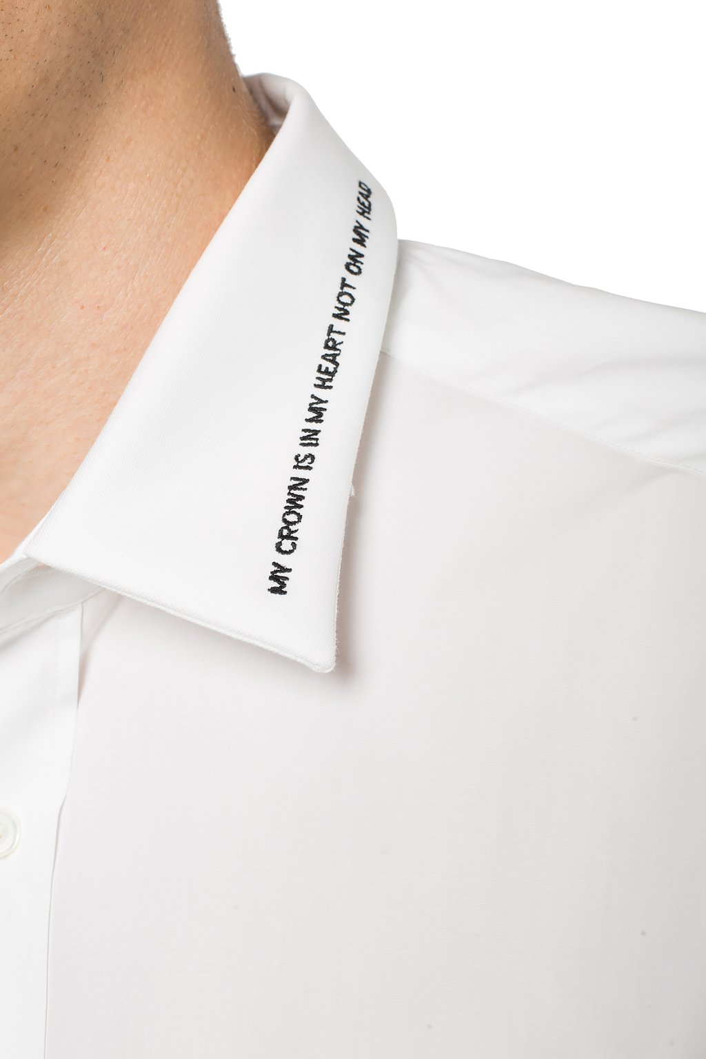 Burberry Shirt with embroidered lettering | Men's Clothing | Vitkac